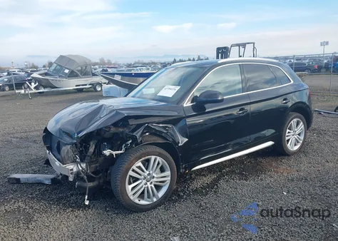 2018 Audi Q5 2.0T Premium/2.0T Tech Premium z USA, uszkodzony, nr VIN WA1BNAFY2J2170194